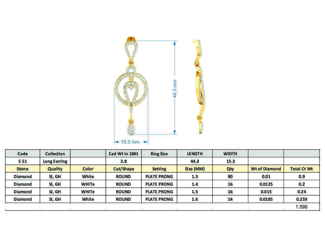 BULK-STL-EARRING 96 Files 3D print model_55
