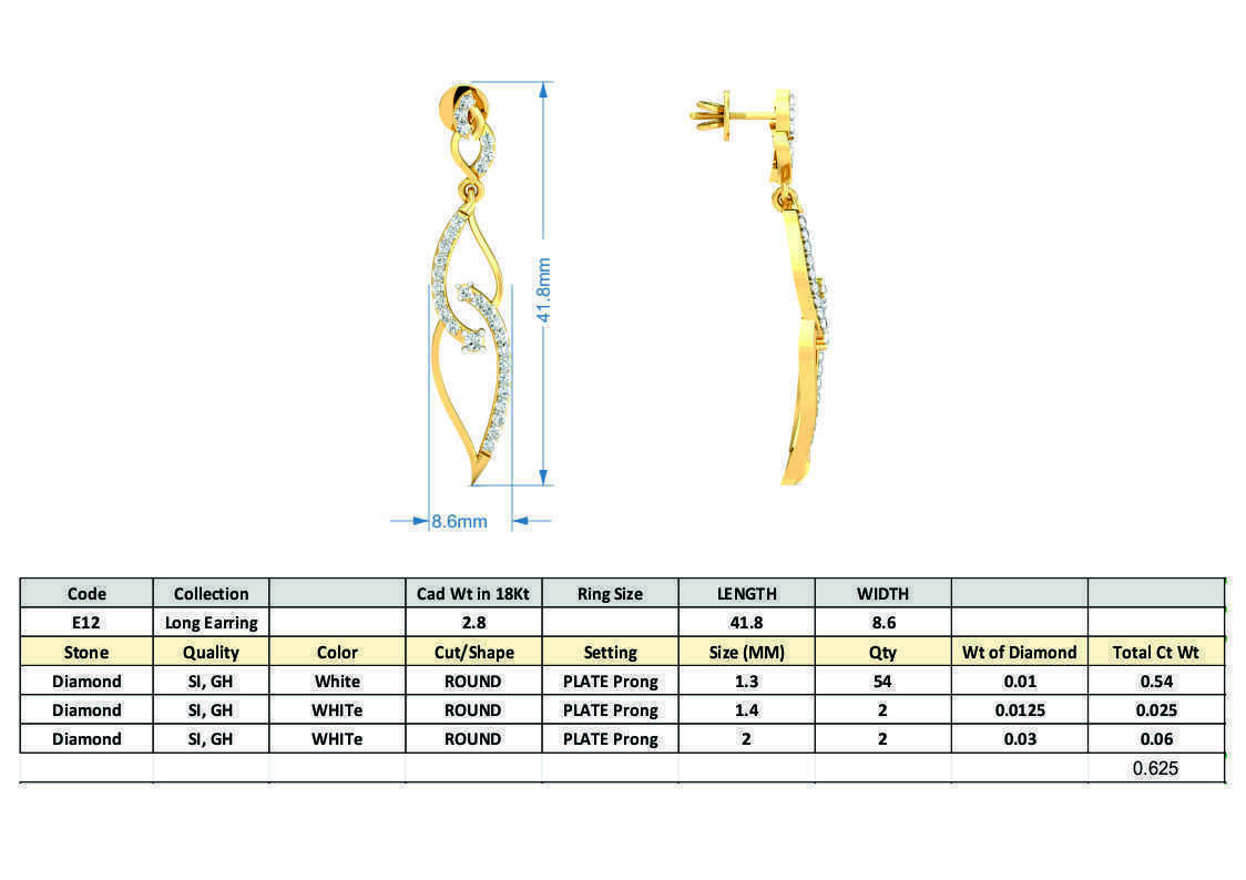 BULK-STL-EARRING 96 Files 3D print model_11