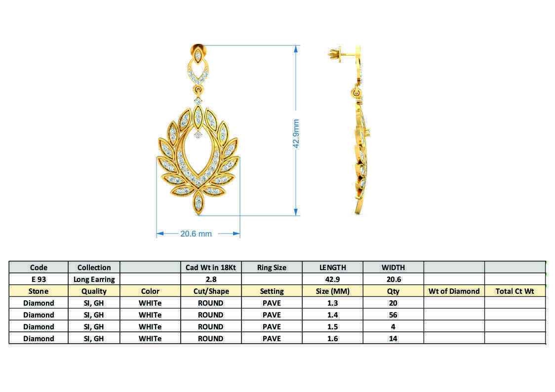 BULK-STL-EARRING 96 Files 3D print model_98