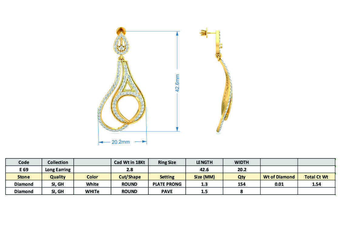 BULK-STL-EARRING 96 Files 3D print model_70