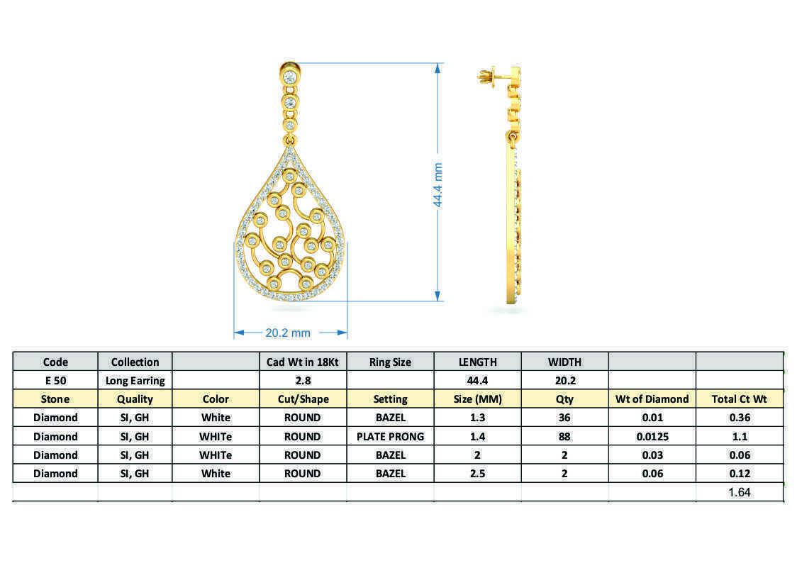 BULK-STL-EARRING 96 Files 3D print model_48