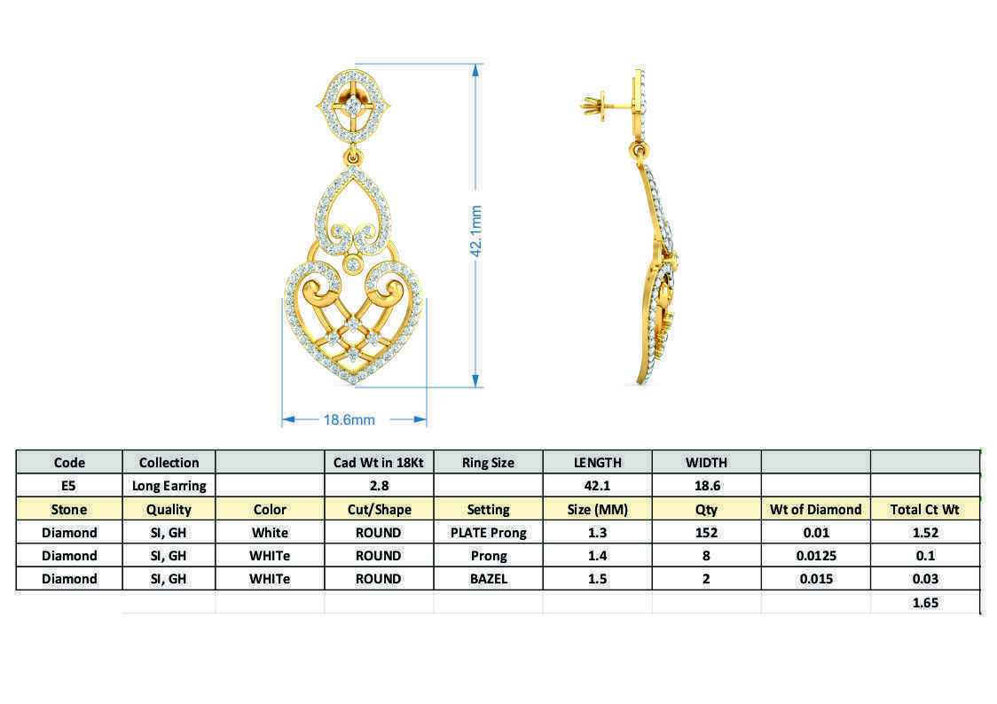 BULK-STL-EARRING 96 Files 3D print model_10