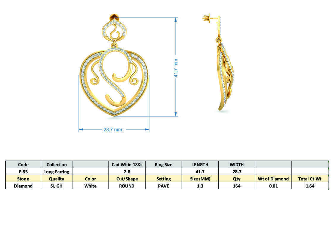 BULK-STL-EARRING 96 Files 3D print model_83