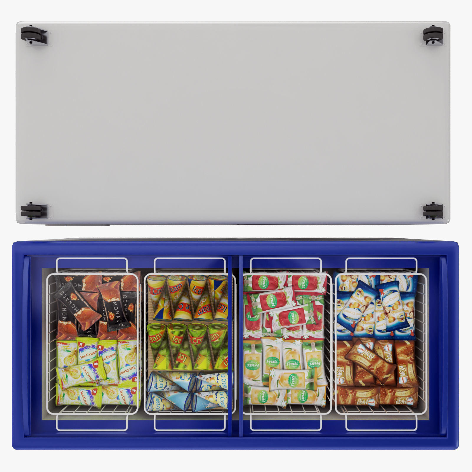 Ice Cream Freezer 3D model_4