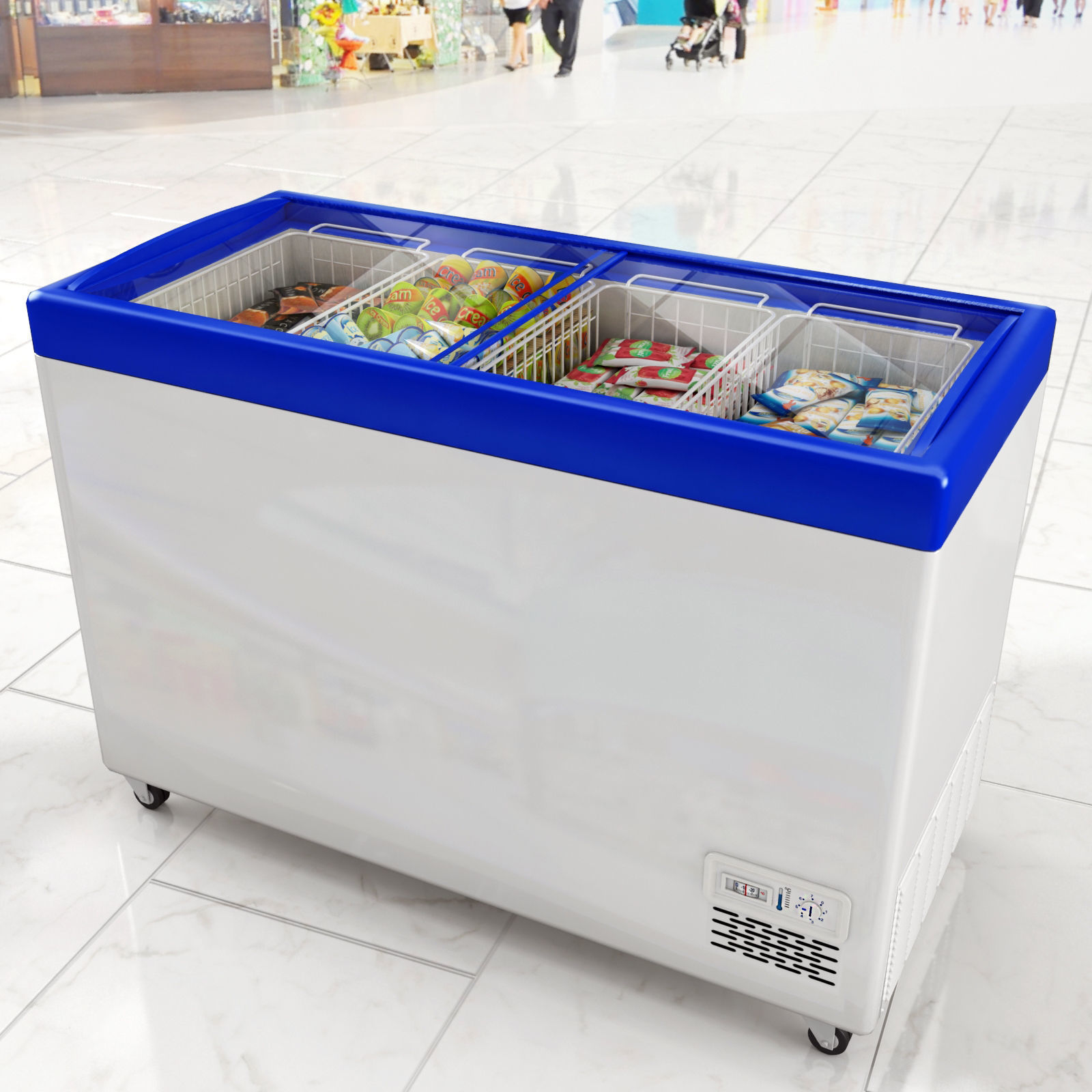 Ice Cream Freezer 3D model_2