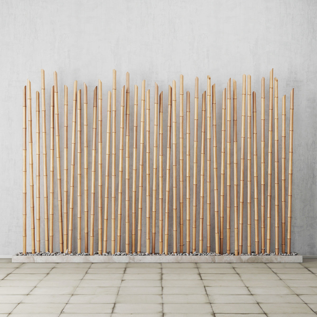 Bamboo decor n19 3D model_1