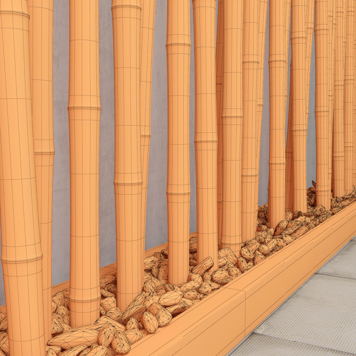 Bamboo decor n19 3D model_12