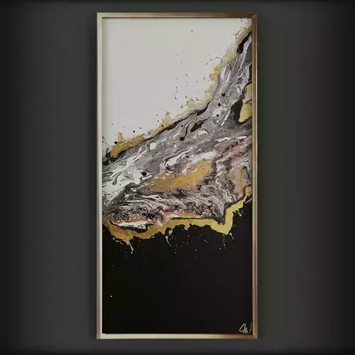 Picture Frames Low-poly 3D model