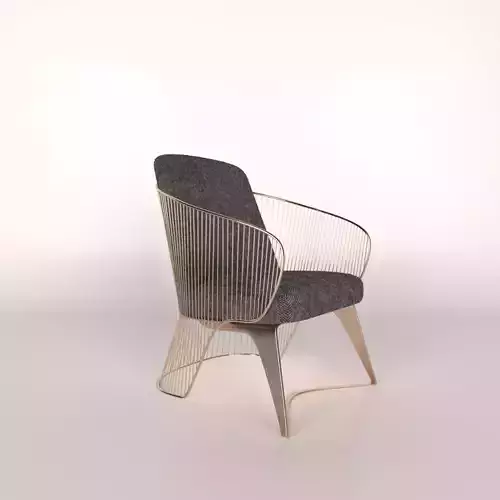 Wire Chair - Elegant Modern 