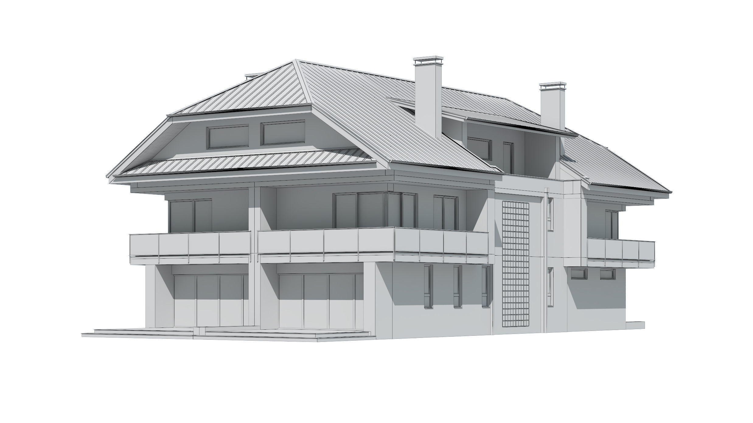 cottage 012 3D model_7