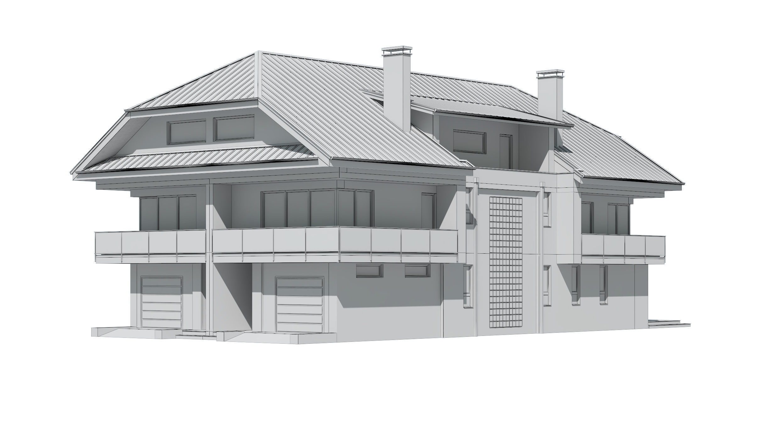 cottage 012 3D model_5
