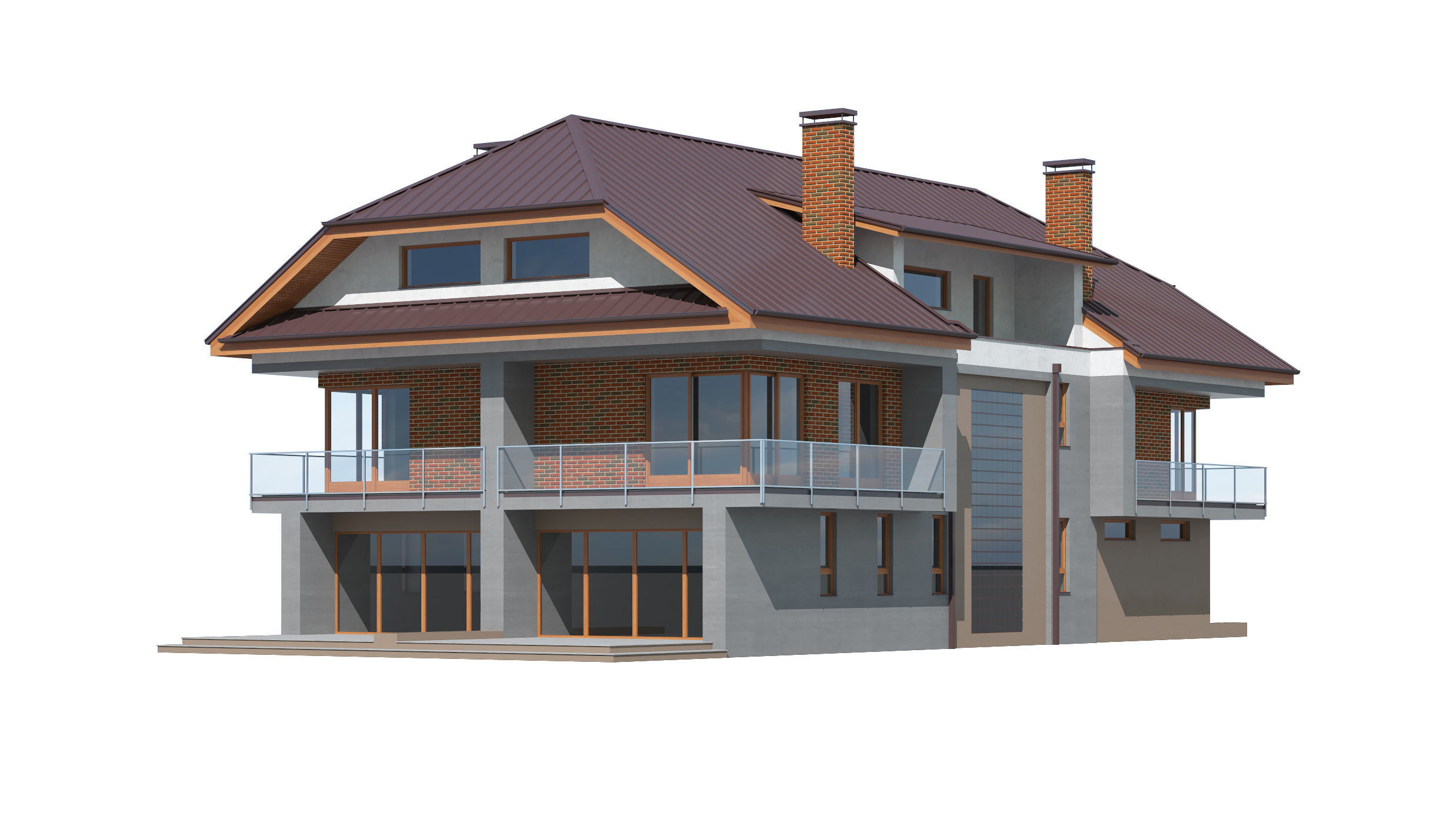 cottage 012 3D model_3