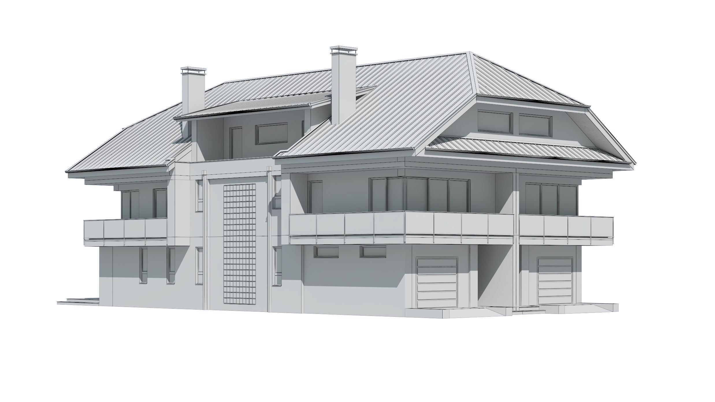 cottage 012 3D model_4