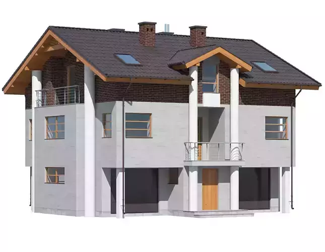 cottage 011 3D model