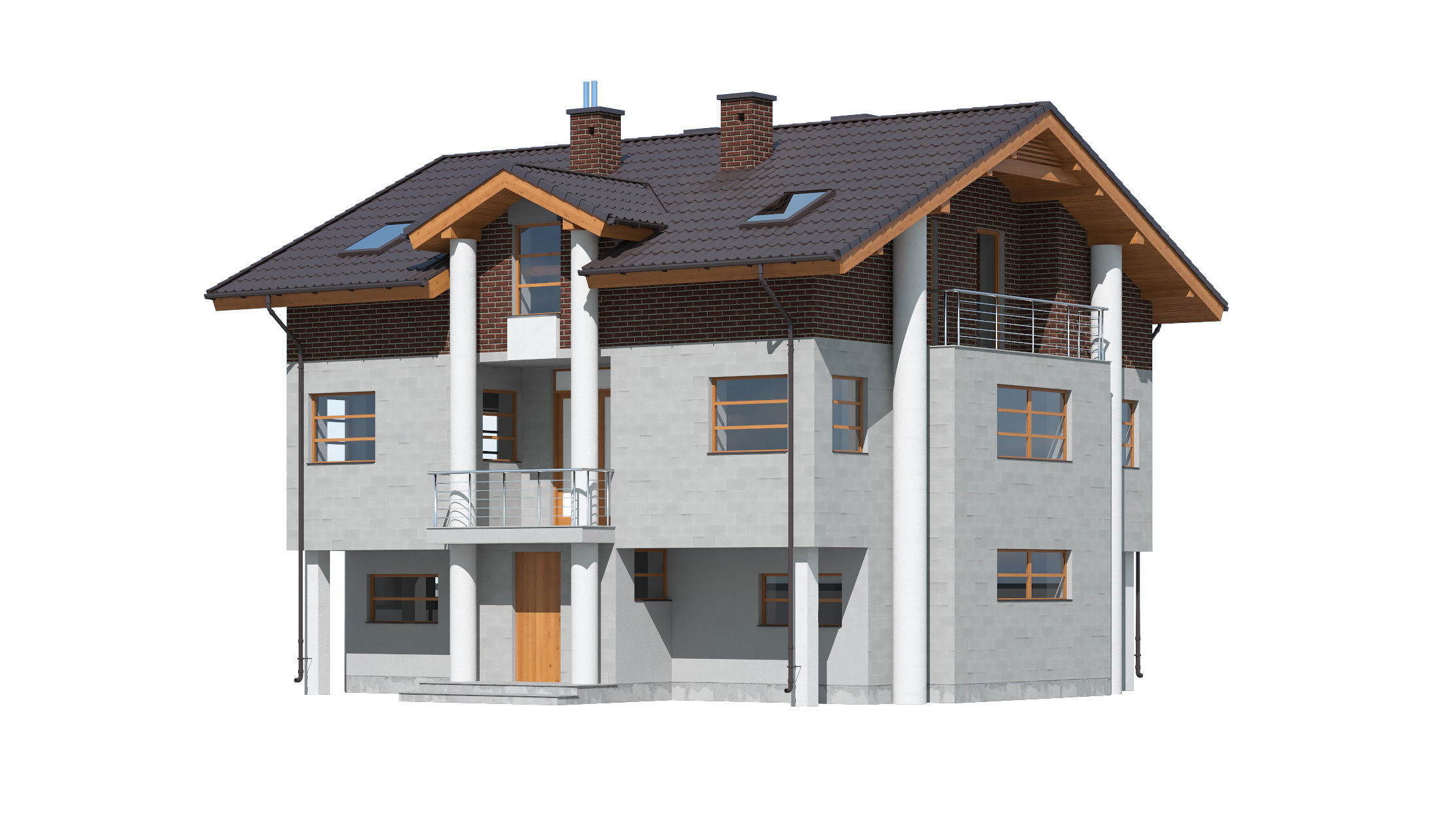 cottage 011 3D model_3