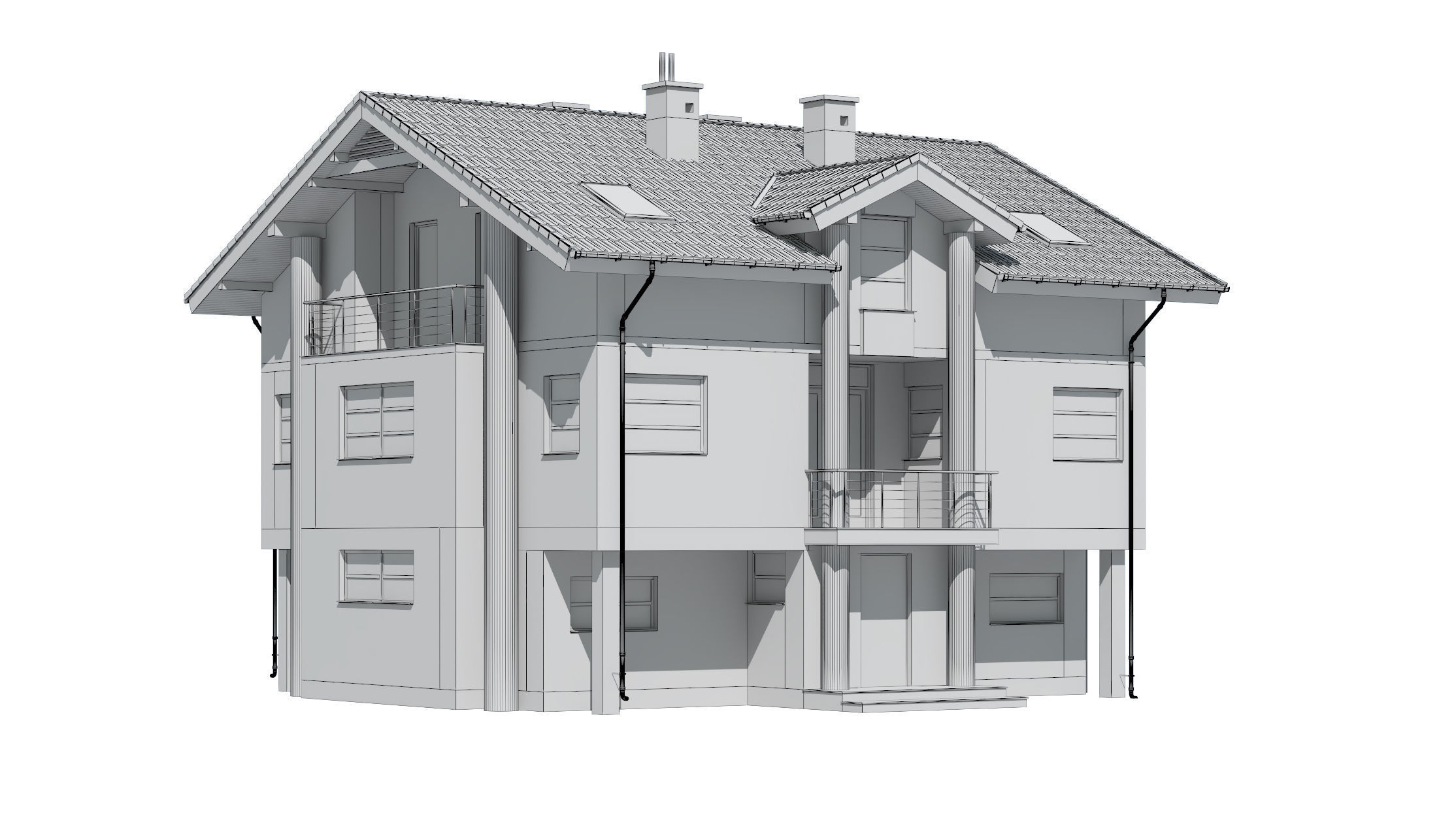 cottage 011 3D model_6