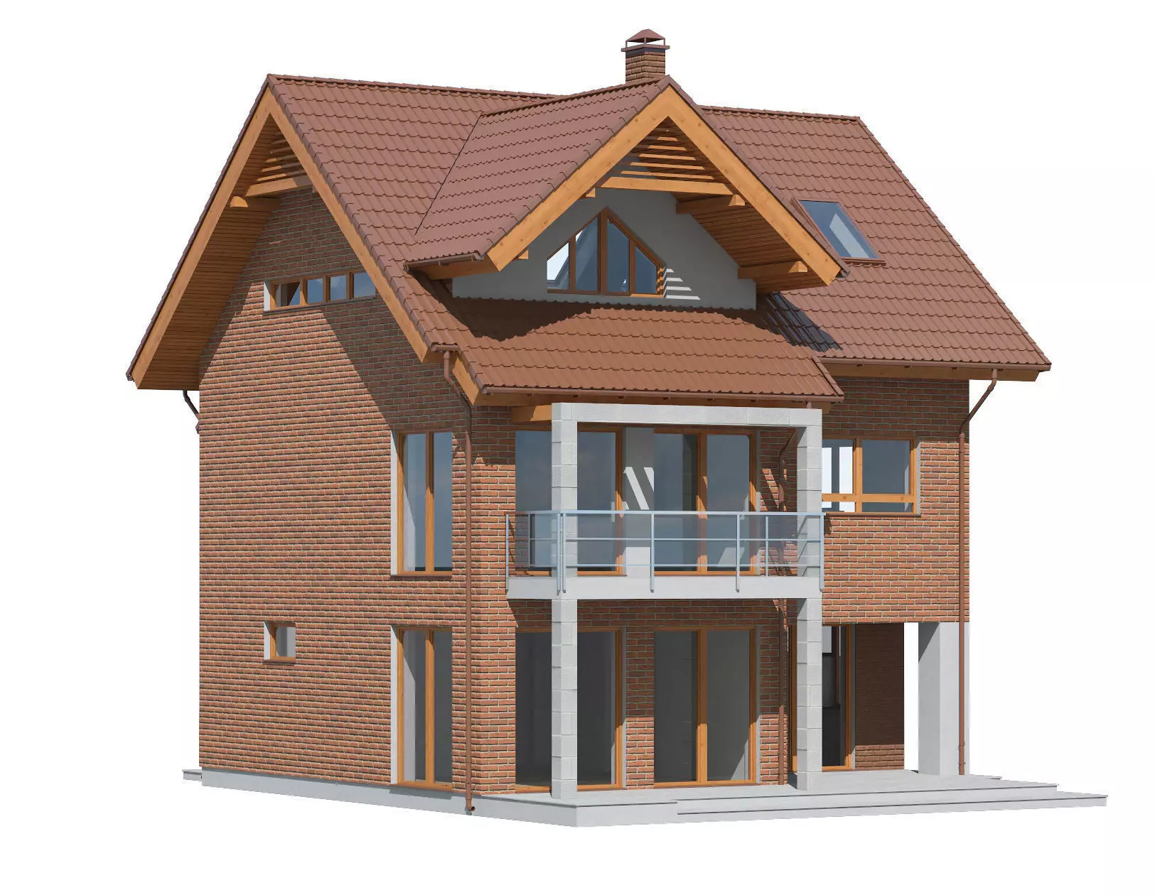 cottage 009 3D model_0