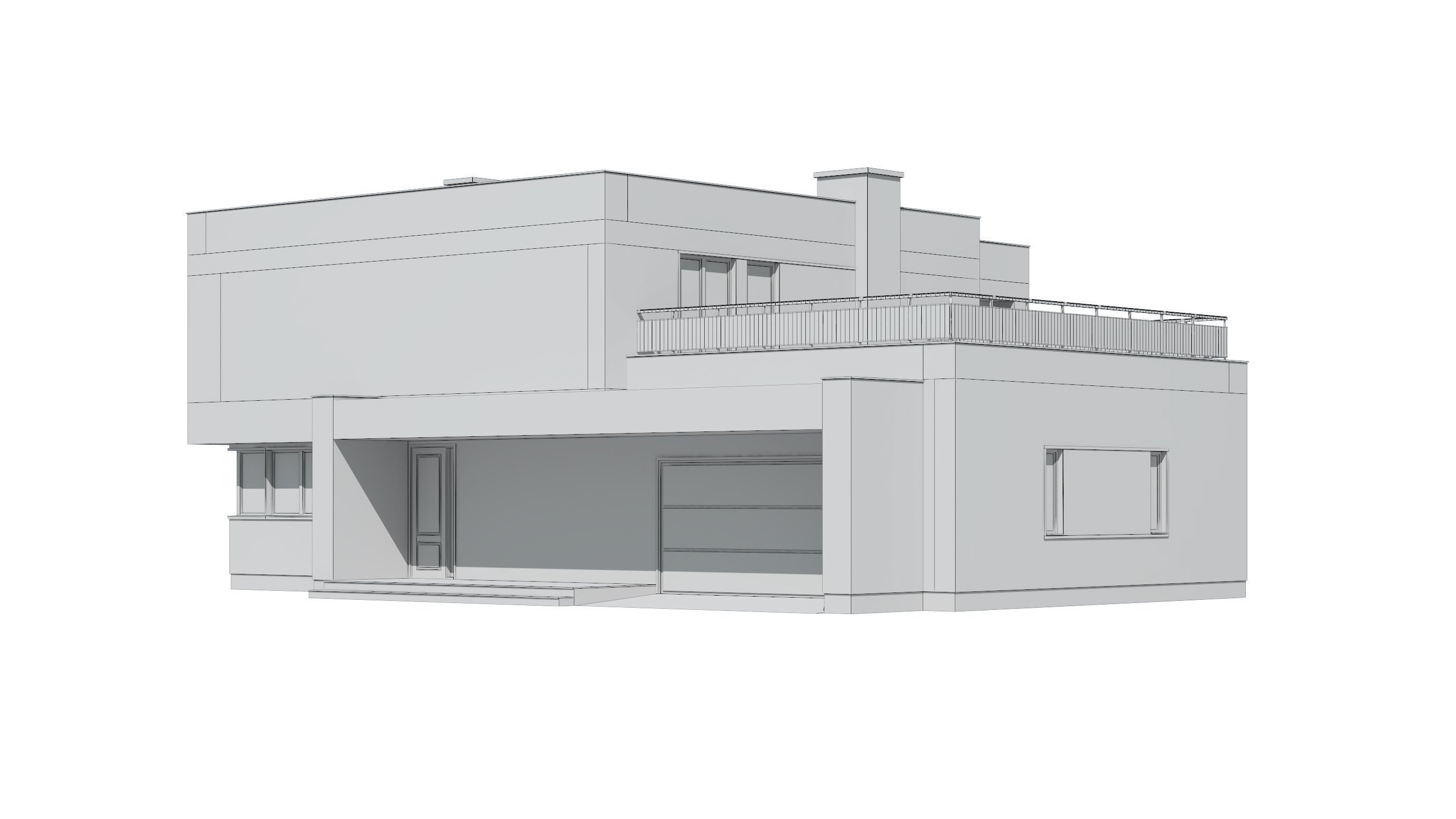 cottage 007 3D model_5