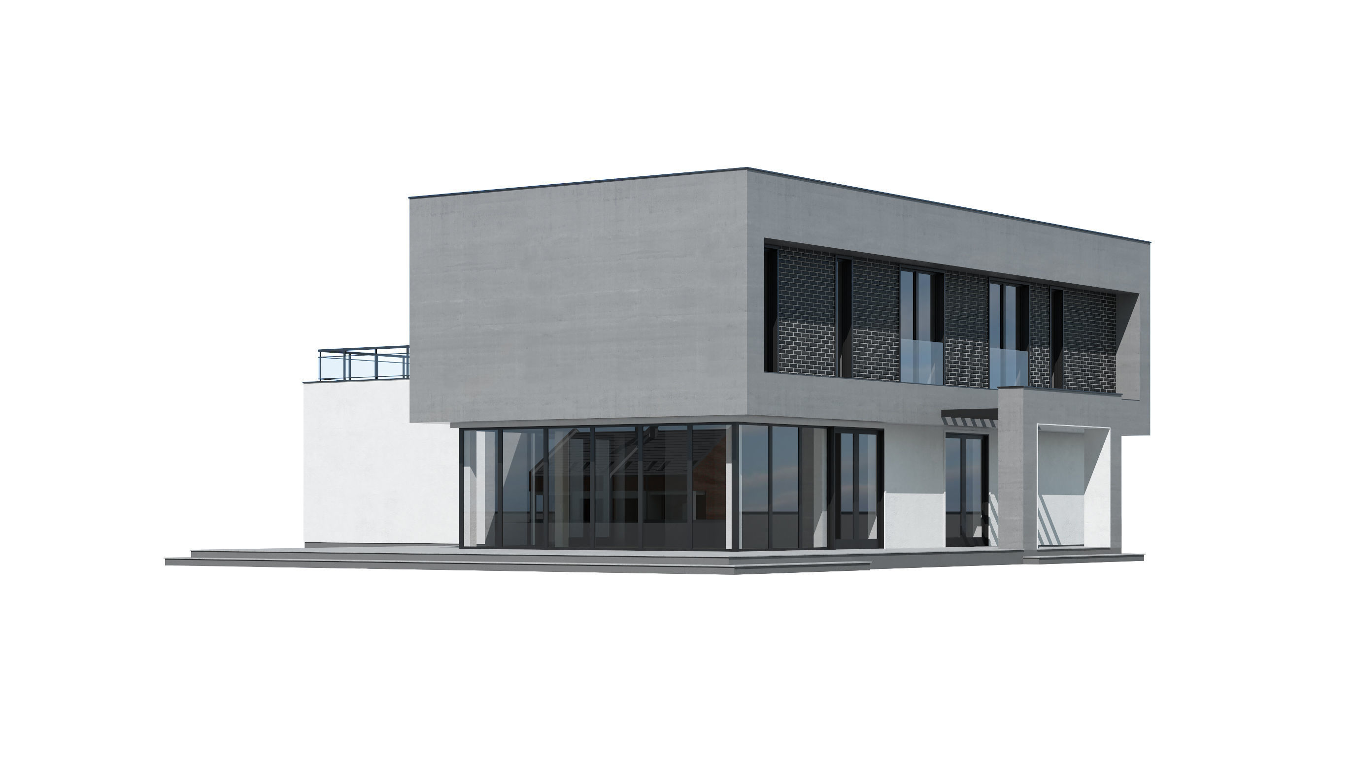 cottage 007 3D model_3