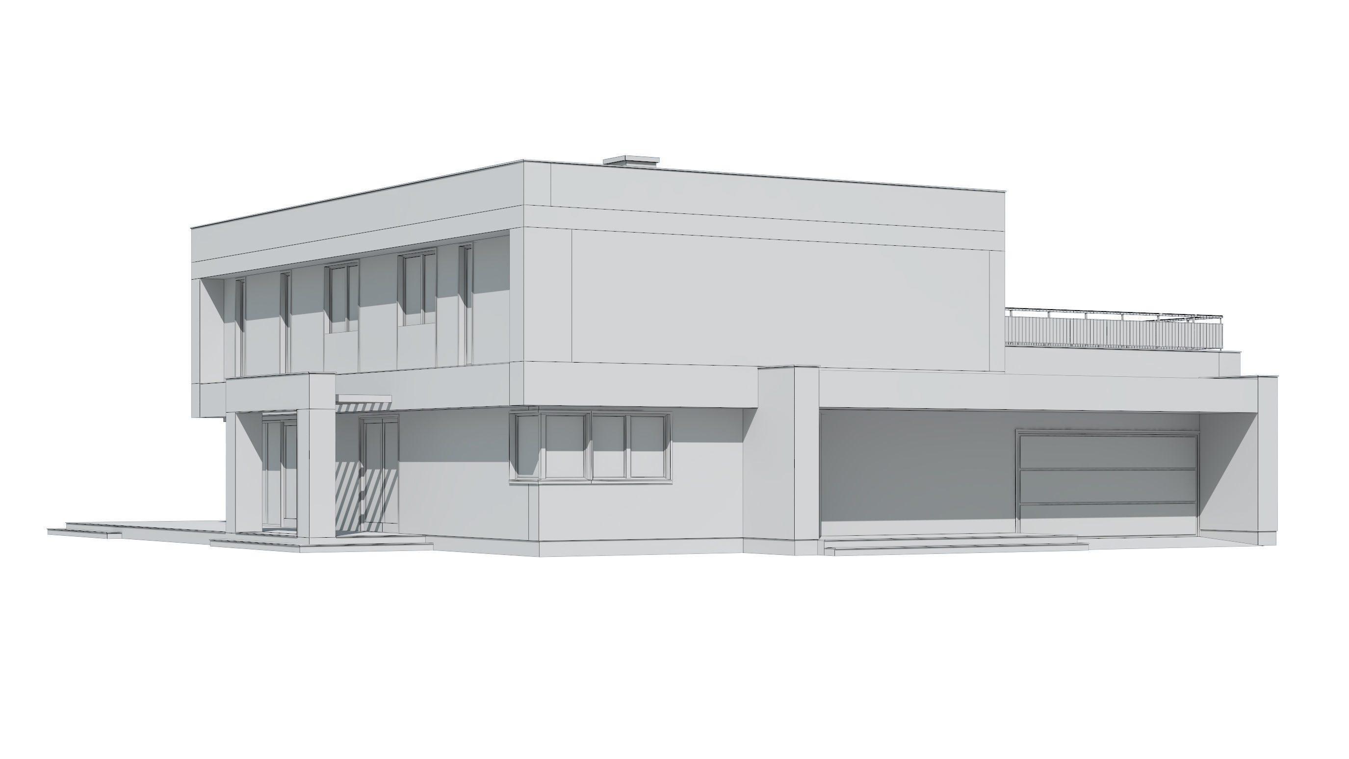 cottage 007 3D model_4