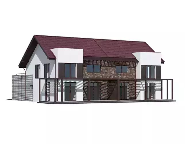 cottage 006 3D model