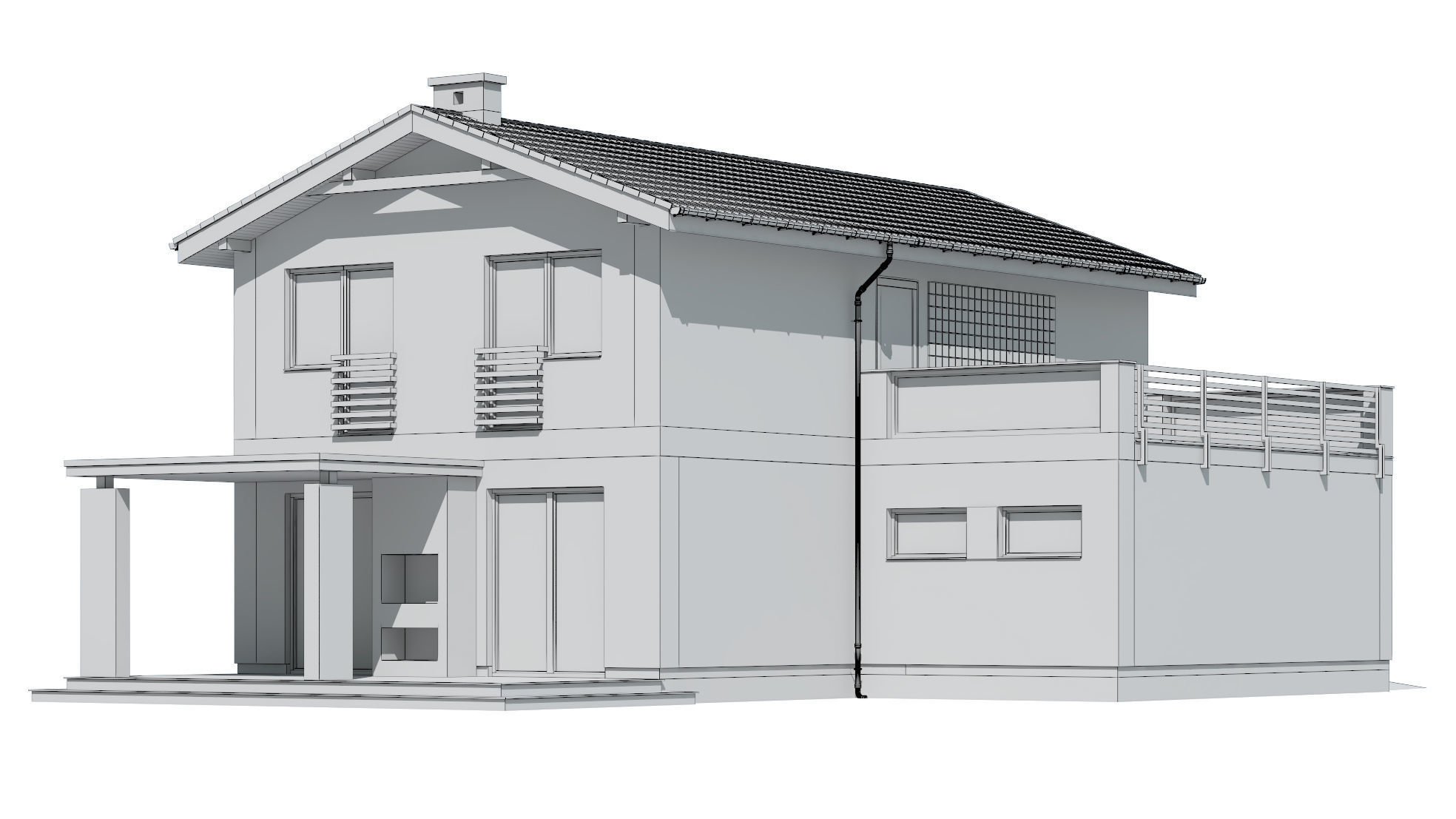 cottage 003 3D model_5