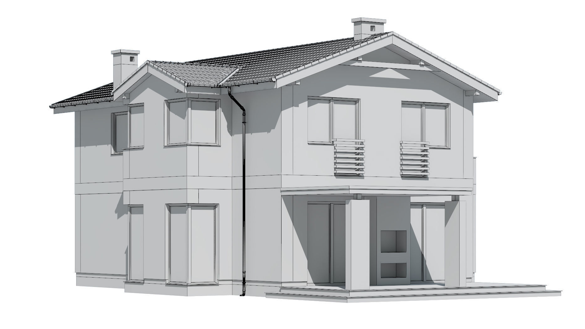 cottage 003 3D model_6