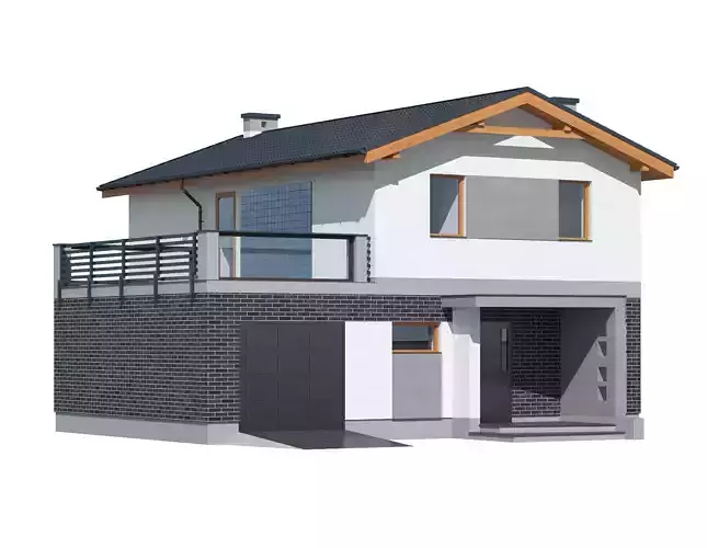 cottage 003 3D model