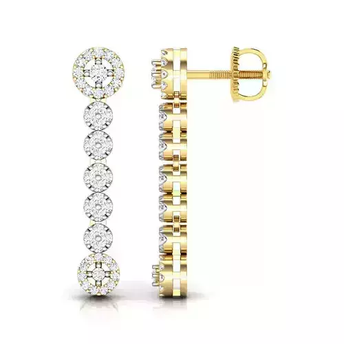 Encircle Diamond Earring