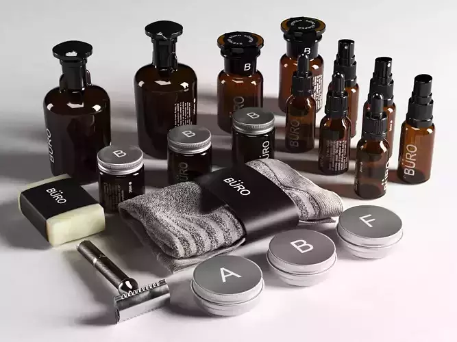 Body Care Products 12 3D model