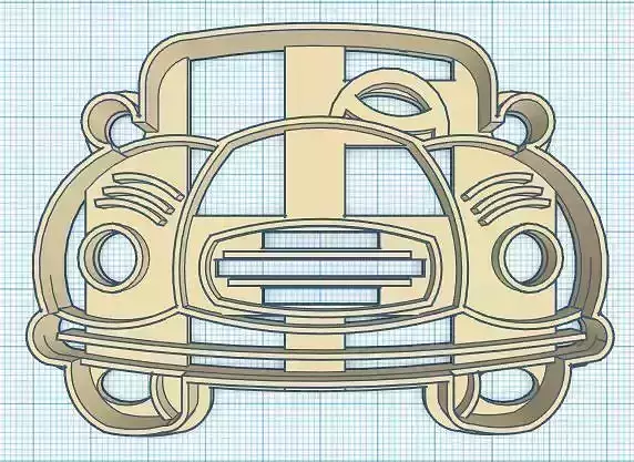 Old Car Cookie Cutter Model 1
