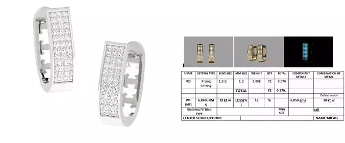 Earrings With Diamonds 5