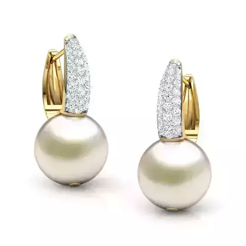 Elegant Pearl Drop Earring