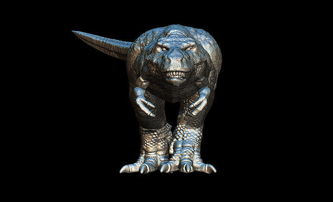 T-rex t - rex 3D print model