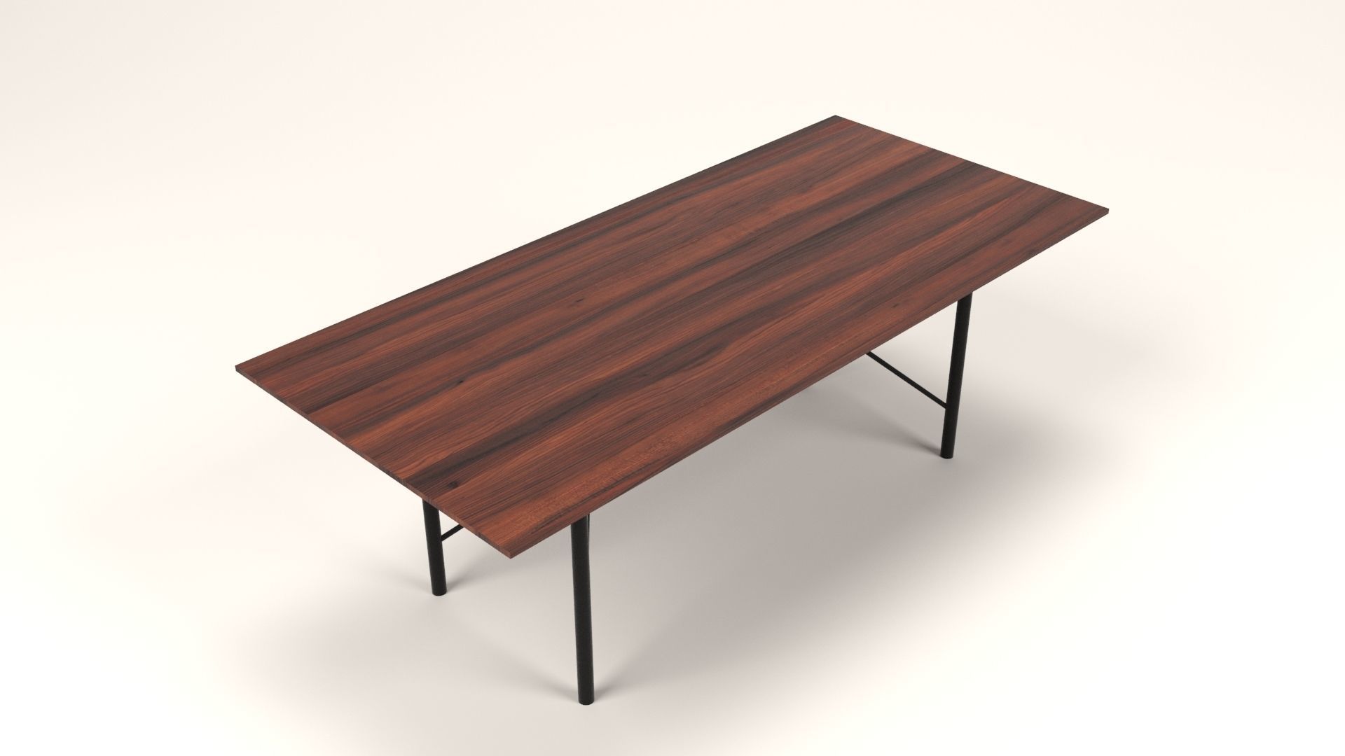 Rudolph industrial table Low-poly 3D model_11