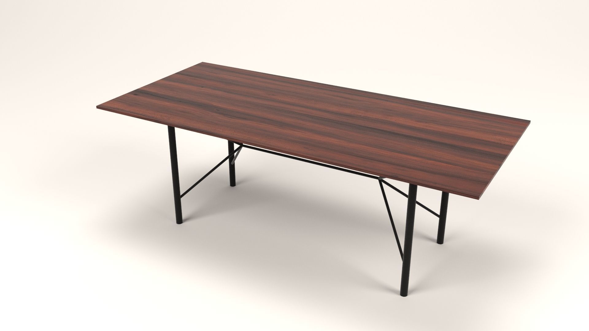 Rudolph industrial table Low-poly 3D model_5