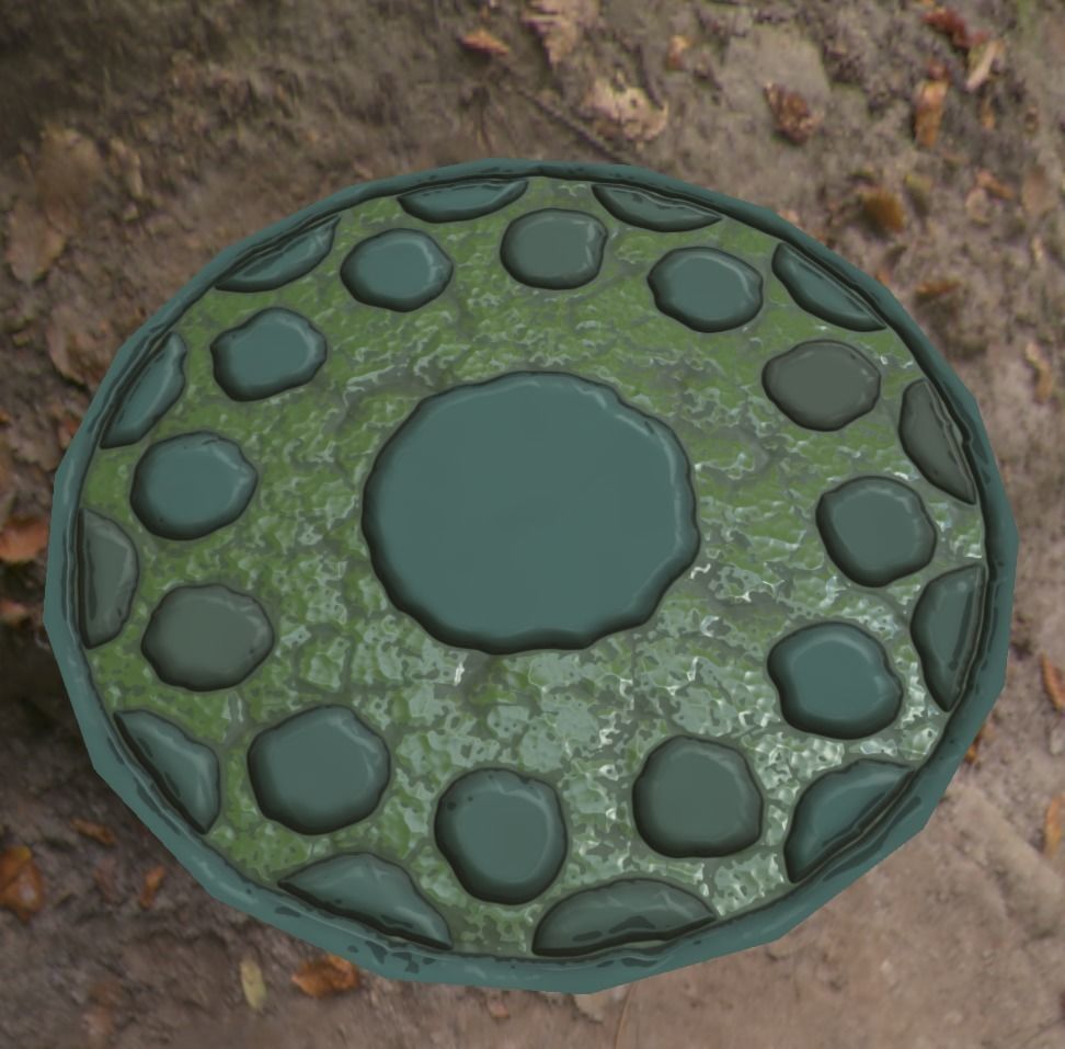 Elegant Versatile Fountain Set Low-poly 3D model_19