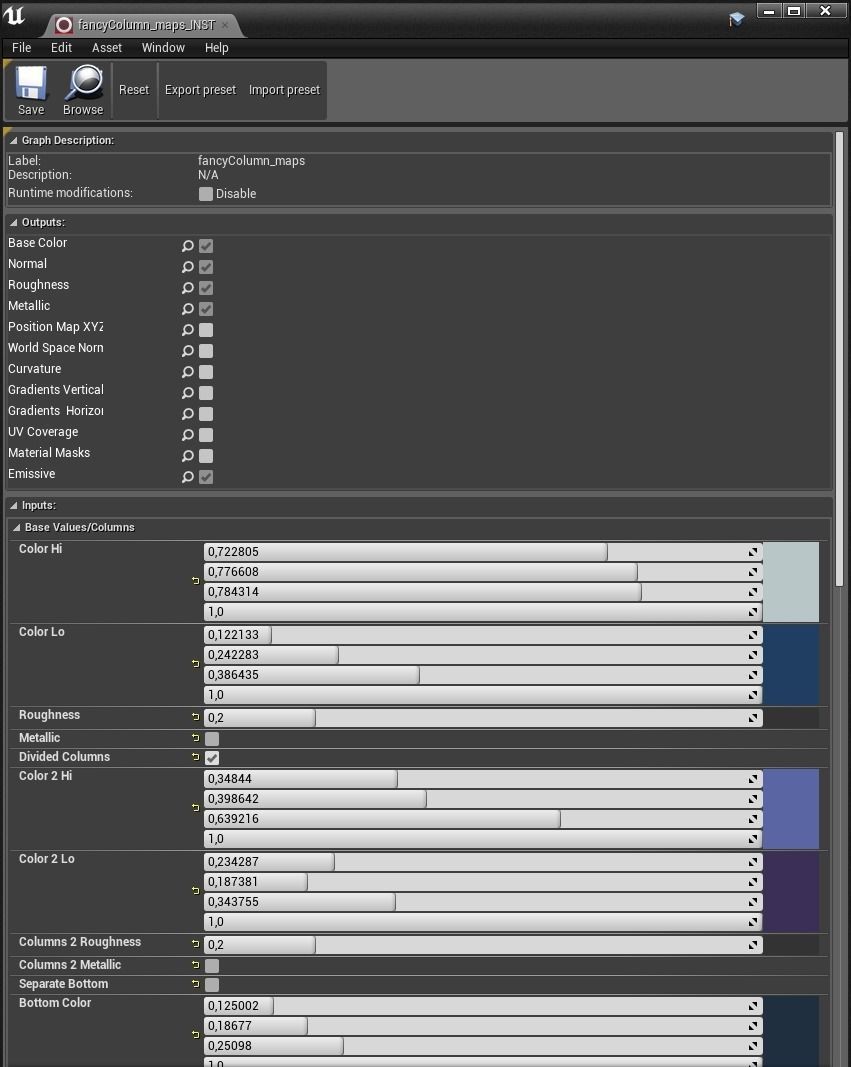 Elegant Versatile Fountain Set Low-poly 3D model_9