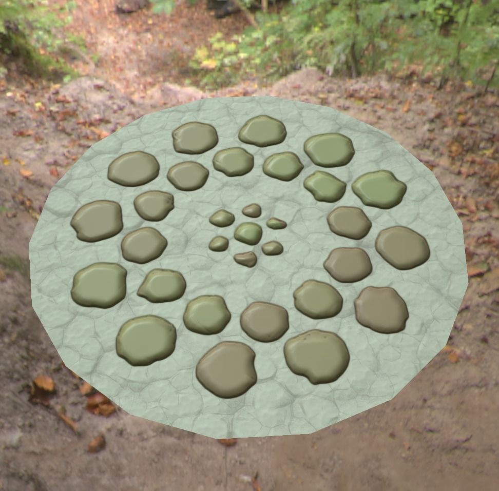 Elegant Versatile Fountain Set Low-poly 3D model_22