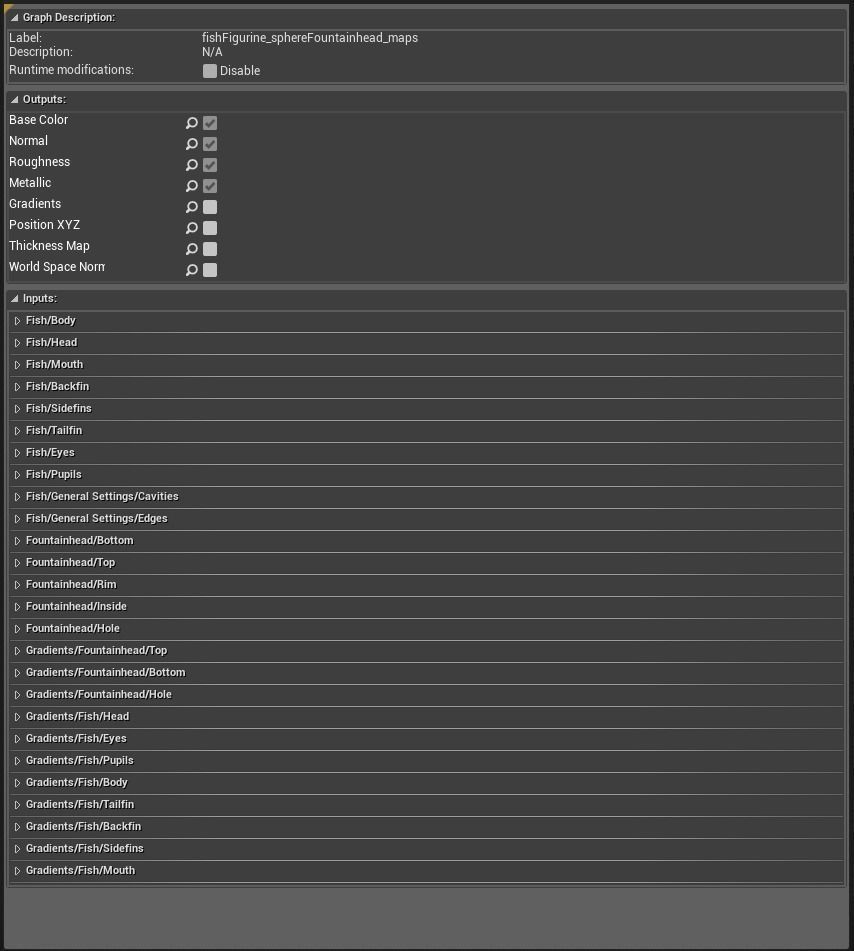 Elegant Versatile Fountain Set Low-poly 3D model_14