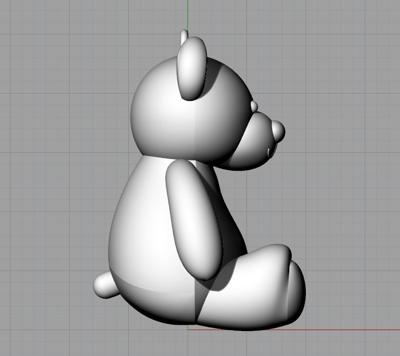 Little Bear 3D print model_7