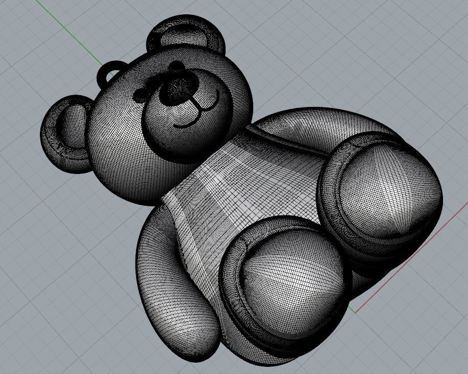 Little Bear 3D print model_2