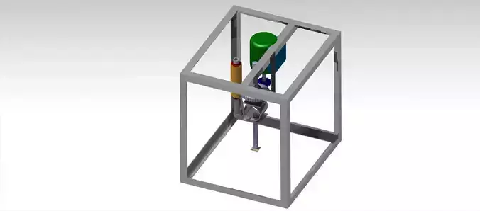 penetrometer metal box with bottle inside