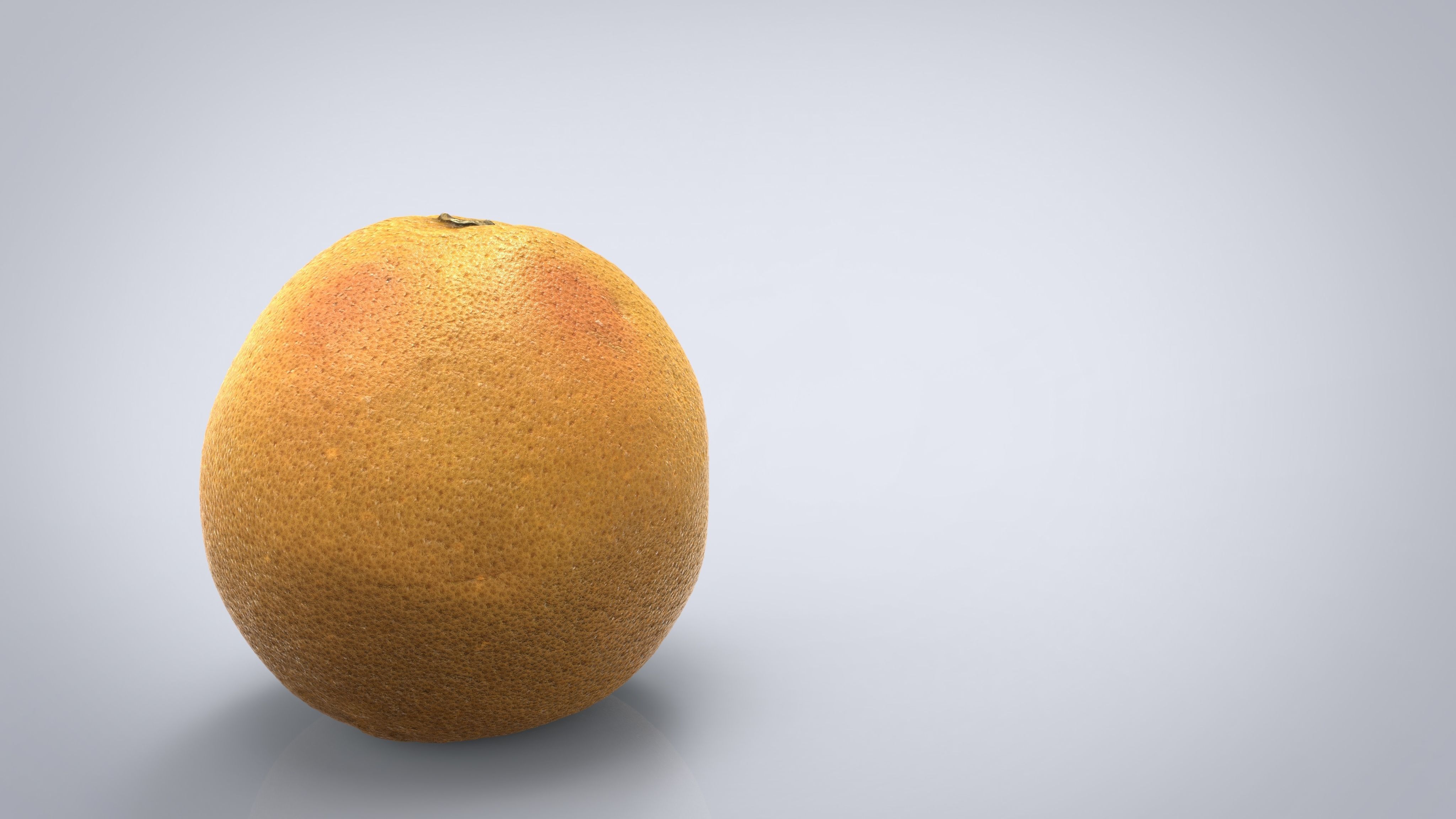 ORANGE mango Low-poly 3D model_14