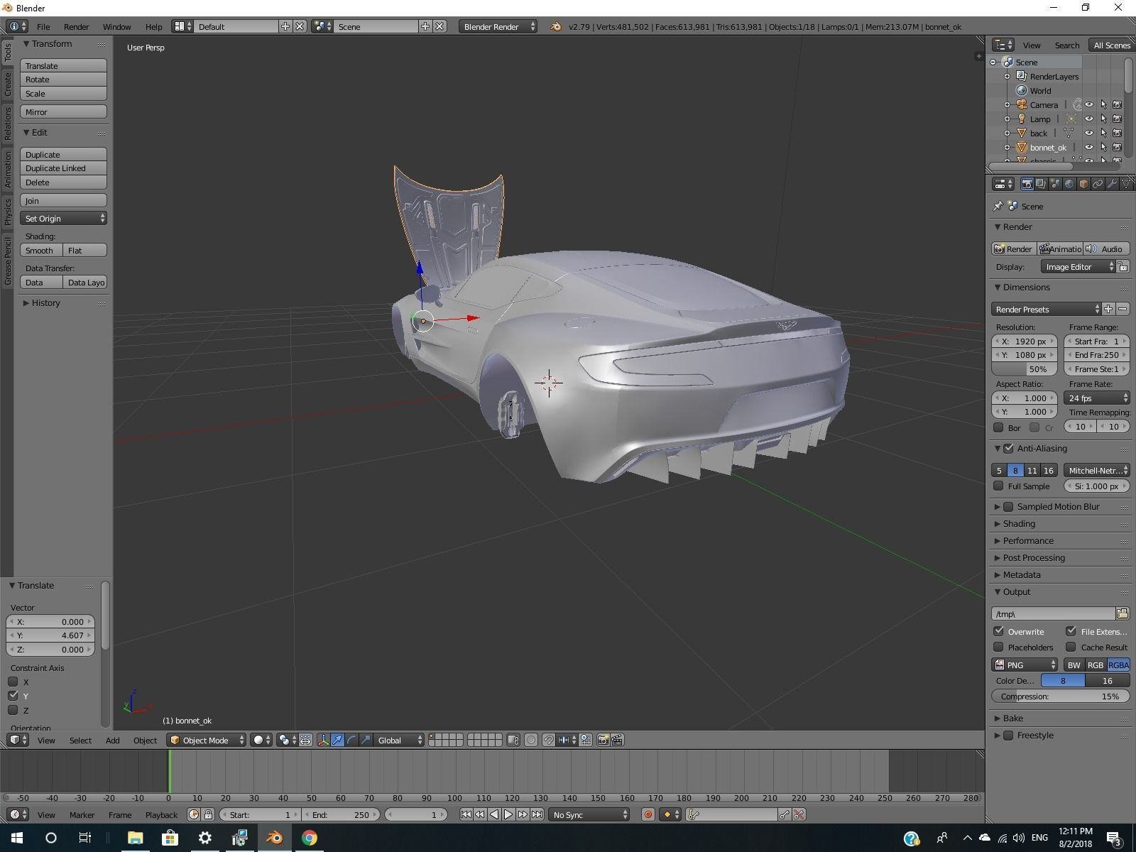 Aston Martin One 77 3D model_2