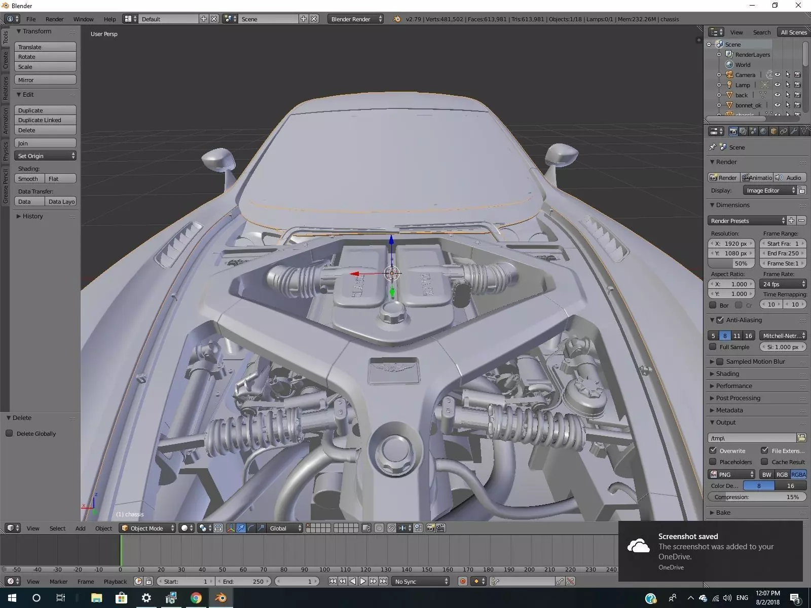 Aston Martin One 77 3D model_0