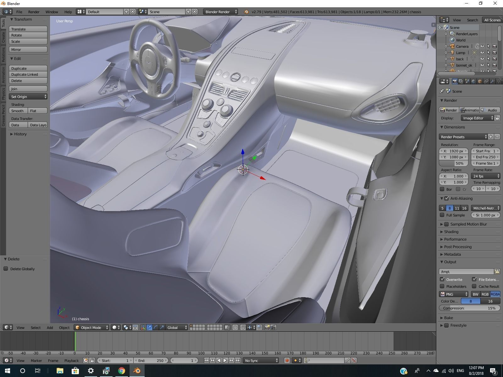 Aston Martin One 77 3D model_1