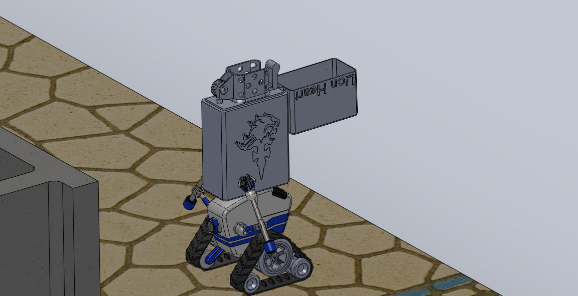 Rube Goldberg Experiment Free 3D model_6