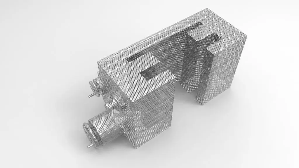 carriage metal structure Free 3D model