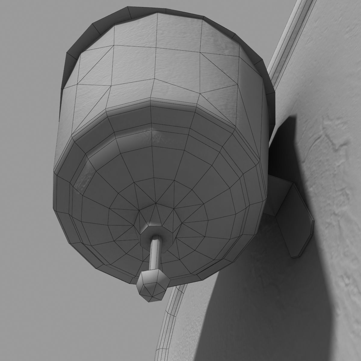 very old sink Low-poly 3D model_13